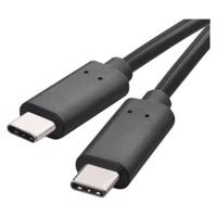 Emos Nabíjecí a datový kabel 2.0 USB-C / USB-C, 1 m, černý SM7028BL