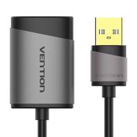 Externí zvuková karta USB Vention CDKHB TRS 3,5 mm 0,15 m (šedá)