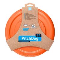 Frisbee/házecí disk pro psa Waudog 24 cm, oranžový