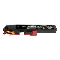 Gens ace 25C 1400mAh 2S1P 7,4V Airsoft Gun Lipo baterie s T-konektorem