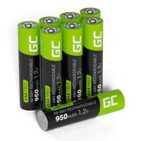 Green Cell 8x AAA HR03 950mAh Baterie GR11 neoriginální