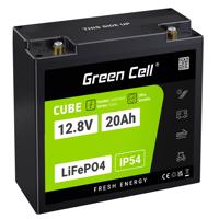 Green Cell CUBE LiFePO4 20Ah 12.8V 256Wh Lithium Iron Phosphate Baterie pro Tractor,  Electric Vehicles LFPGC12V20AH neoriginální