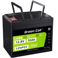 Green Cell CUBE LiFePO4 50Ah 12.8V 640Wh Lithium Iron Phosphate Baterie pro  Golf Cart,Wind Výkon Plant LFPGC12V50AH neoriginální