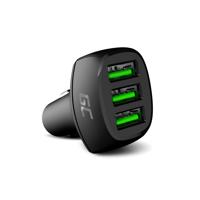 Green Cell GC PowerRide 54W 3xUSB 18W auto nabíječka s Ultra Charge rychlo nabíjení technology CADGC01