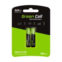 Green Cell Nabíjecí Baterie 2x AAA HR03 800mAh GR08 GR08