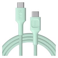 Green Cell USB-C kabel 2m 100W Greencell PowerStream Rychlo Nabíjení PD Mint Green KABGC100PS200MG