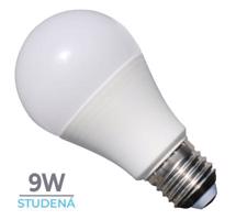 HEDA LED žárovka koule E27 9W 820lm Studená bílá 6500K