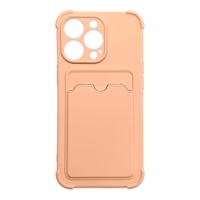 Hurtel Card Armor Case case cover for Xiaomi Redmi 10X 4G / Xiaomi Redmi Note 9 card wallet silicone armor case Air Bag pink 5907769335679