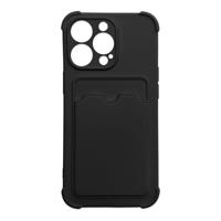 Hurtel Card Armor Case pouzdro pro Xiaomi Redmi 10X 4G / Xiaomi Redmi Note 9 card wallet silicone armor case Air Bag black 5907769335631