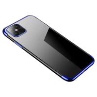 Hurtel Čiré barevné pouzdro gelové pouzdro s kovovým rámečkem Samsung Galaxy S22+ (S22 Plus) modré 5907769348105