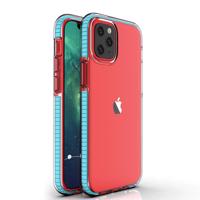 Hurtel Gelové pouzdro Spring Case s barevným rámečkem pro iPhone 13 Pro světle modré 5907769334894