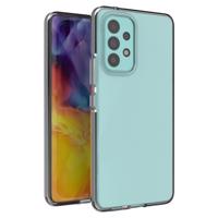 Hurtel Gelové pouzdro Spring Case s barevným rámečkem pro Samsung Galaxy A53 5G černé 5907769339530