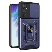 Hurtel Hybrid Armor Camshield pouzdro pro Samsung Galaxy A54 5G pancéřové pouzdro s krytem fotoaparátu, modré 5907769352591