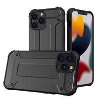 Hurtel Hybrid Armor pancéřovaný hybridní kryt pro iPhone 13 Pro černý 5907769326554