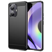 Hurtel Karbonové pouzdro pro Realme 10 Pro flexibilní silikonové karbonové pouzdro černé 5907769352003