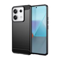 Hurtel Karbonové pouzdro pro Xiaomi Redmi Note 13 Pro+ - černé 9145576285329