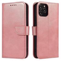 Hurtel Magnet Case elegantní pouzdro s flipovým krytem a funkcí stojánku Samsung Galaxy A03s (166.5) růžové 5907769340314