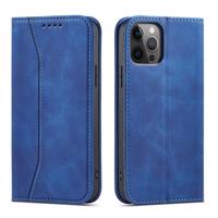 Hurtel Magnet Fancy Case pro iPhone 12 Pro Max peněženkové pouzdro stojánek na karty modré 5907769341601