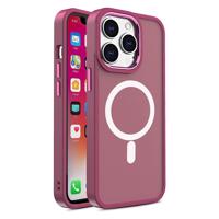 Hurtel Magnetické pouzdro s MagSafe Color Matte Case pro iPhone 14 Plus - vínové 5907769356032