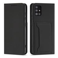 Hurtel Magnetové pouzdro na karty pro Xiaomi Redmi Note 11 peněženka pouzdro na karty černé 5907769342639