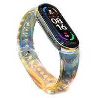 Hurtel Náhradní silikonový náramek pro Xiaomi Mi Band 6 / 5 žlutý 5907769312007