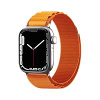 Hurtel Ocelový řemínek s přezkou Alpine pro Apple Watch 38/40/41 mm - oranžový 5907769359101