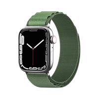 Hurtel Ocelový řemínek s přezkou Alpine pro Apple Watch 42/44/45/49 mm - zelený 5907769359132