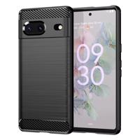 Hurtel Ohebné pouzdro Carbon Case pro Google Pixel 7 černé 5907769341427