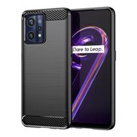 Hurtel Ohebné pouzdro Carbon Case Realme 9 Pro + (9 Pro Plus) černé 5907769341441