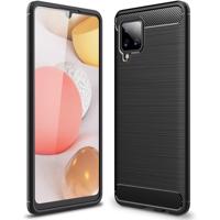 Hurtel Ohebné pouzdro Carbon Case Samsung Galaxy A42 5G černé 5907769323379