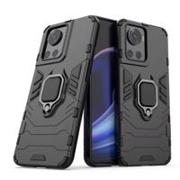 Hurtel Pancéřové hybridní pouzdro Ring Armor + magnetický držák OnePlus Ace černé 5907769344985