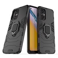 Hurtel Pancéřové hybridní pouzdro Ring Armor + magnetický držák OnePlus Nord N20 5G černé 5907769344978