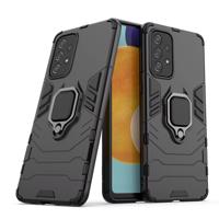 Hurtel Pancéřové hybridní pouzdro Ring Armor + magnetický držák Samsung Galaxy A73 černé 5907769339950