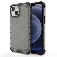 Hurtel Pancéřové pouzdro Honeycomb s gelovým rámečkem iPhone 13 mini černé 5907769326844