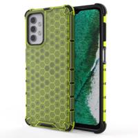 Hurtel Pancéřové pouzdro Honeycomb s gelovým rámečkem Samsung Galaxy A32 5G zelené 5907769324369