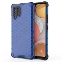 Hurtel Pancéřové pouzdro Honeycomb s gelovým rámečkem Samsung Galaxy A42 5G modré 5907769325182