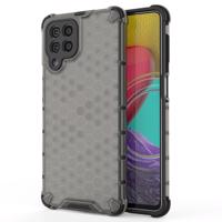 Hurtel Pancéřové pouzdro Honeycomb s gelovým rámečkem Samsung Galaxy M53 5G černé 5907769345012