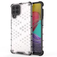 Hurtel Pancéřové pouzdro Honeycomb s gelovým rámečkem Samsung Galaxy M53 5G transparentní 5907769345005