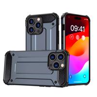 Hurtel Pancéřové pouzdro pro iPhone 15 Pro Hybrid Armor - modré 5907769357374