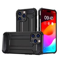 Hurtel Pancéřové pouzdro pro iPhone 15 Pro Max Hybrid Armor - černé 5907769357381