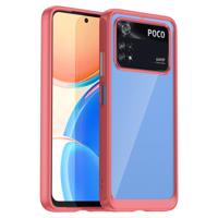 Hurtel Pouzdro Outer Space pro Xiaomi Poco M4 Pro s ohebným rámem červené barvy 5907769310805