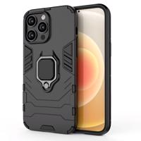 Hurtel Pouzdro Ring Armor pro iPhone 14 Pro Max obrněné pouzdro s magnetickým držákem, černé 5907769352072