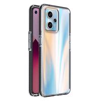 Hurtel Pružinové pouzdro Realme 9 Pro+ / Realme 9 silikonové pouzdro s rámečkem černé 5907769348419