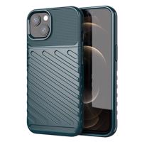 Hurtel Pružné pancéřové pouzdro Thunder Case pro iPhone 13 mini zelené 5907769328404