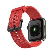 Hurtel Řemínek Y pro Apple Watch 7 / 6 / 5 / 4 / 3 / 2 / SE (41 / 40 / 38 mm) řemínek náramku hodinek červený 5907769344572