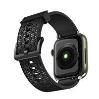 Hurtel Řemínek Y pro Apple Watch 7 / 6 / 5 / 4 / 3 / 2 / SE (41 / 40 / 38 mm) řemínek s náramkem černý 5907769344558