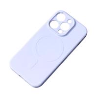 Hurtel Silikonové magnetické pouzdro iPhone 13 Pro Silicone Case Magsafe - světle modré 5907769355608