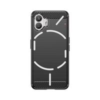 Hurtel Silikonové pouzdro Carbon Case pro Nothing Phone 2 - černé 5907769358760