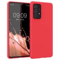 Hurtel Silikonové pouzdro flexibilní silikonový kryt Samsung Galaxy A22 4G červený 5907769337697