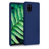 Hurtel Silikonové pouzdro flexibilní silikonový kryt Samsung Galaxy A42 5G modrý 5907769324406